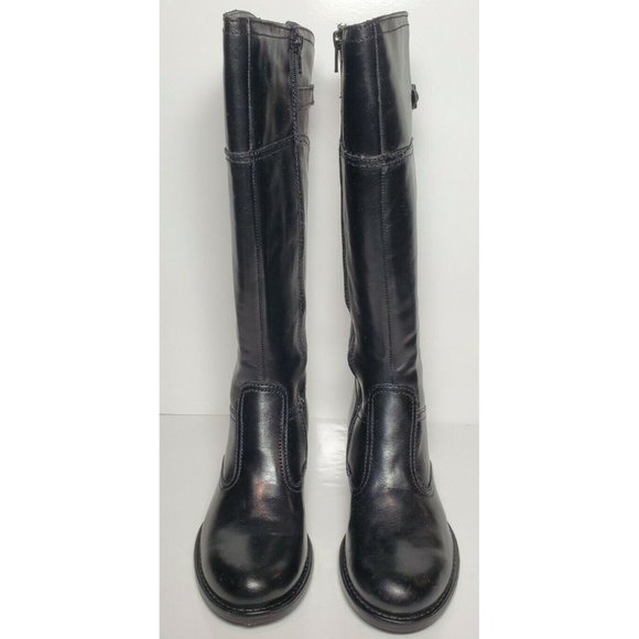 PRIMADONNA COLLECTION WOMAN'S SIZE EURO BOOT BLACK LEATHER NEW 02328 PEL - Picture 4 of 12